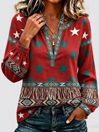 Women'S Floral Printed Top