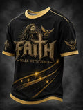 Men'S Faith Print T-Shirt