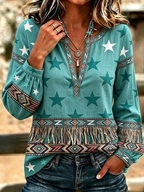 Women'S Floral Printed Top