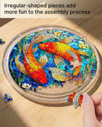 Acrylic Jigsaw Puzzle Suncatcher - Koi Dream Pond