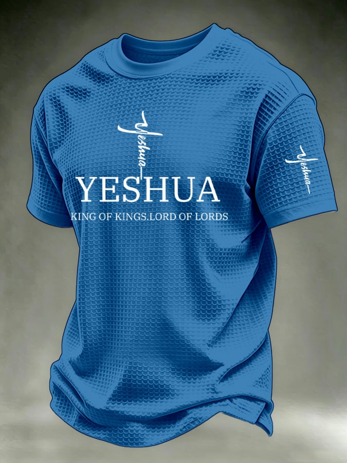 Men's ���Faith��� waffle knit T-shirts