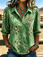 Women's Western Style Faith Shirt