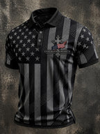 Men's 250th Anniversary Print Short-sleeve Polo Shirt