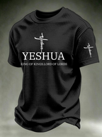 Men's ���Faith��� waffle knit T-shirts