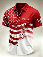 American Independence Day Men's Casual Shirt