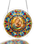 Personalized Acrylic Suncatcher - Halo of Devotion