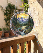 Acrylic Jigsaw Puzzle Suncatcher - Golden Valley