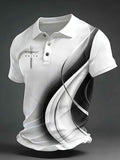 Men's Faith Casual Short-Sleeve Polo Shirt