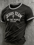 Men'S American 250 We The People Faith Print T-Shirt