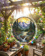 Acrylic Jigsaw Puzzle Suncatcher - Golden Valley