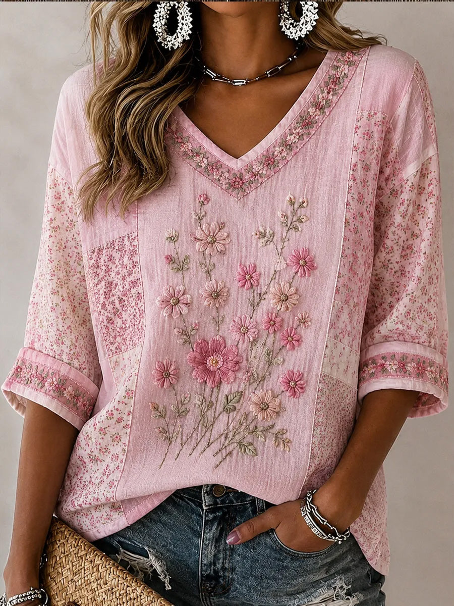 Women's Casual Printed Top