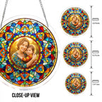 Personalized Acrylic Suncatcher - Halo of Devotion