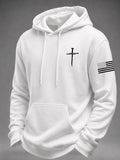 Men's Faith Printed Casual Hoodie
