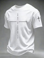 Men's Faith Printed Casual T-shirt
