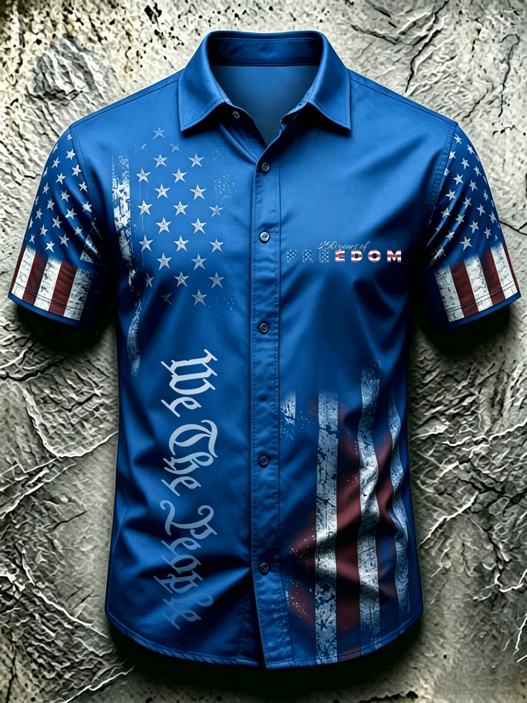 250Th Anniversary Commemorative Faith Printed Round Neck Top In The United States