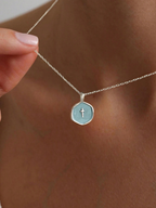 Women'S Faith Irregular Circular Versatile Casual Necklace