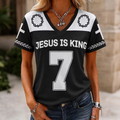 Christian Jesus Faith Casual Printed T-Shirt