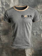 Men'S Business logo printed T-Shirt