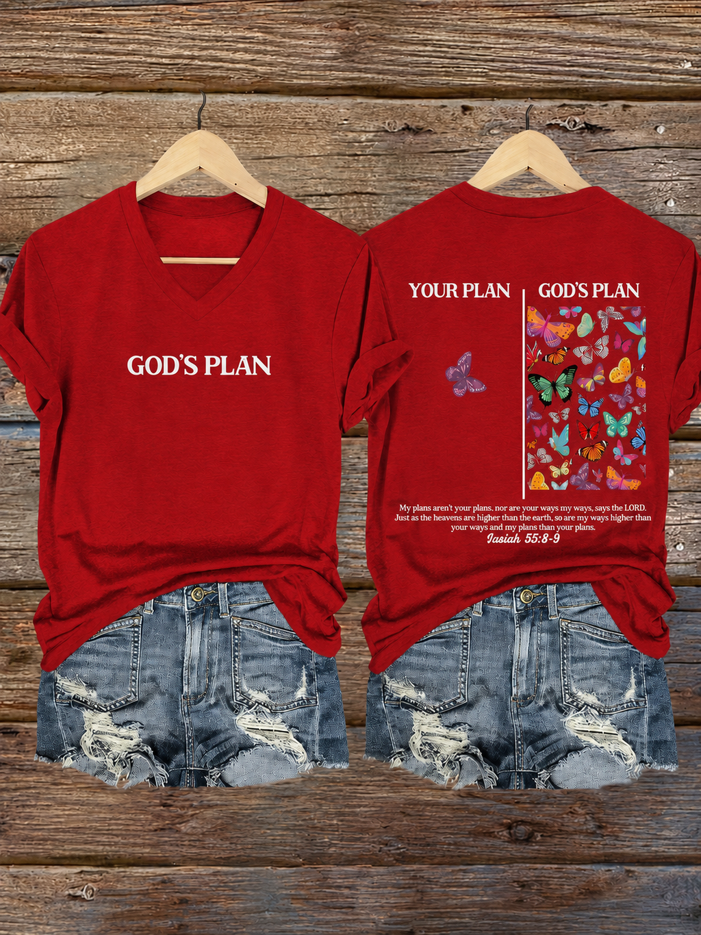 Women'S Faith Jesus Printed Casual T-Shirt