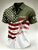 American Independence Day Men's Casual Shirt
