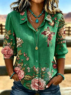 Women's Western Style Faith Shirt