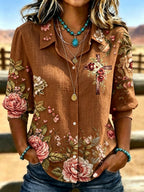 Women's Western Style Faith Shirt