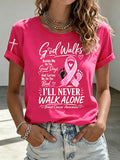 Women'S Breast Cancer Faith T-Shirt