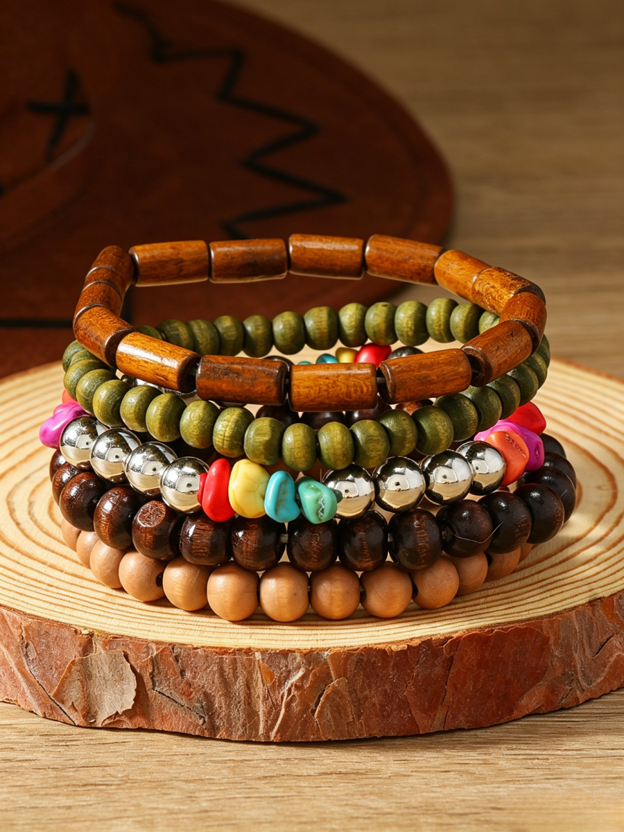 Vintage Western Bohemian Turquoise Bracelet