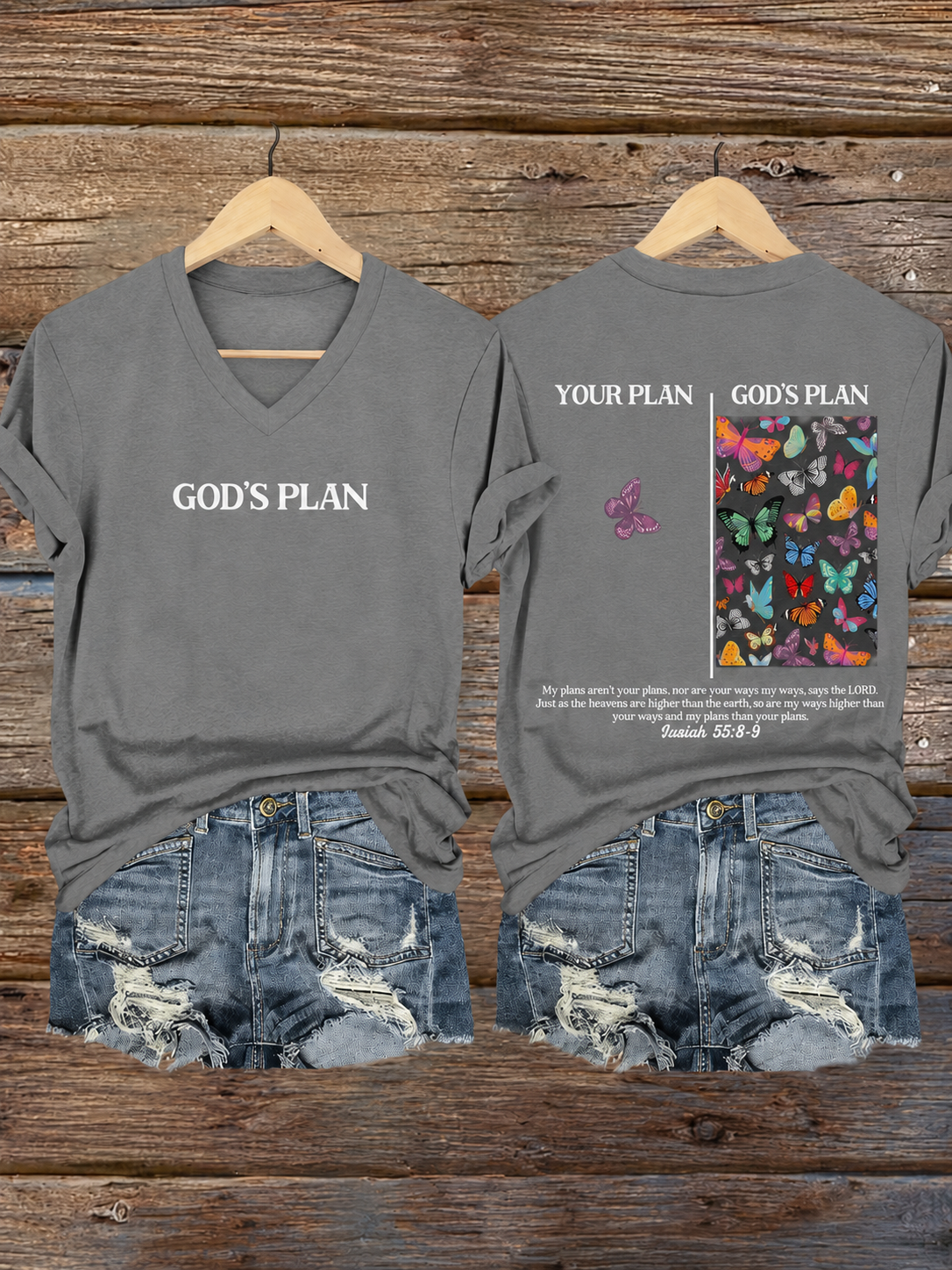 Women'S Faith Jesus Printed Casual T-Shirt