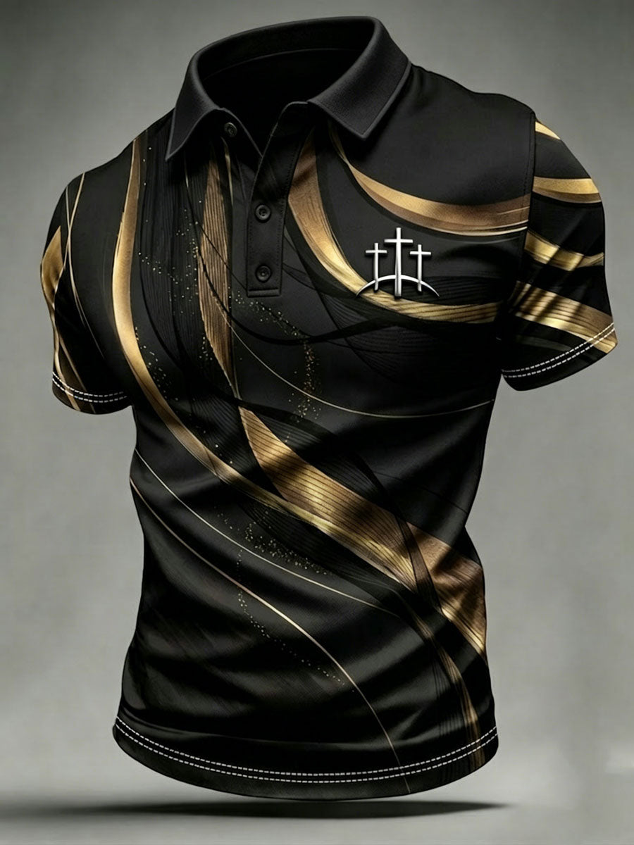 Men'S Faith Printed POLO Shirt