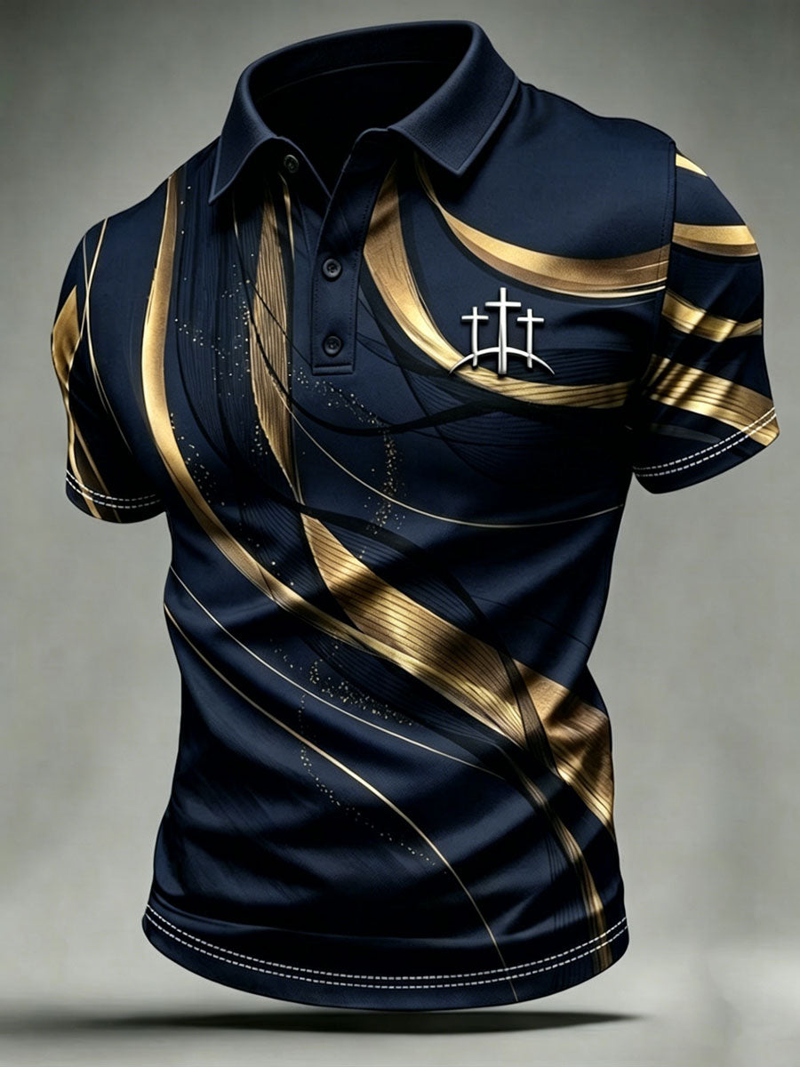 Men'S Faith Printed POLO Shirt