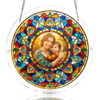 Personalized Acrylic Suncatcher - Halo of Devotion