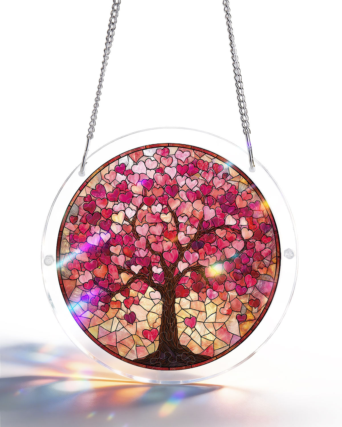 Acrylic Jigsaw Puzzle Suncatcher - Branches of Love