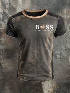 Men'S Business logo printed T-Shirt
