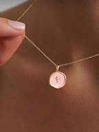 Women'S Faith Irregular Circular Versatile Casual Necklace