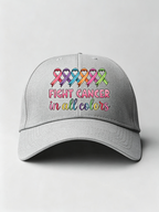 Unisex Leisure All Cancer Awareness Month Hat