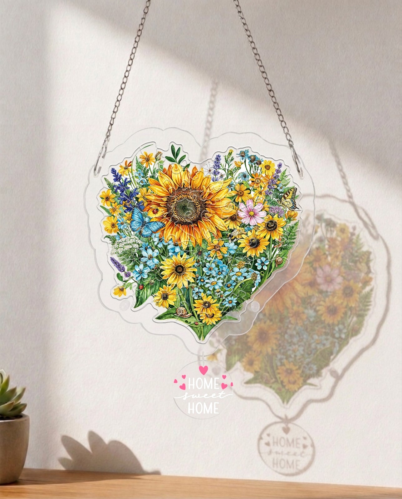 Acrylic Jigsaw Puzzle Suncatcher - The Heart's Wilderness