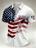 American Independence Day Men's Casual Shirt