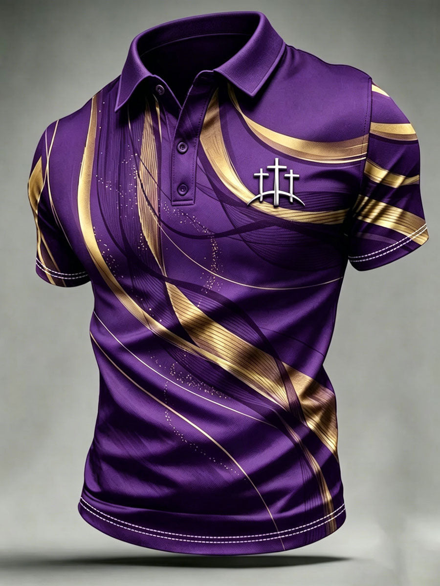 Men'S Faith Printed POLO Shirt