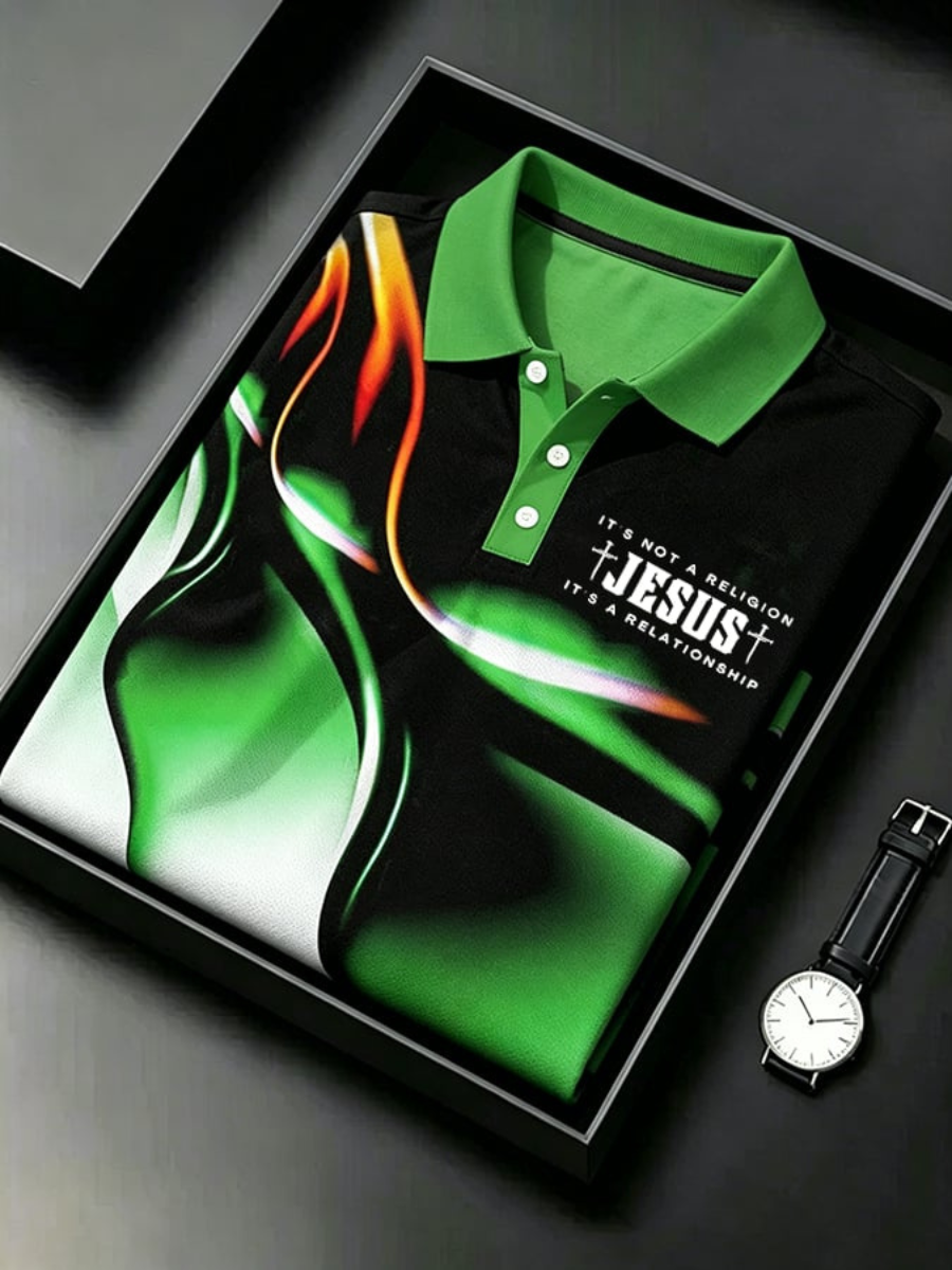 Men's Faith Short-Sleeve Polo Shirt