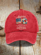 Unisex America 250 God Shed His Grace On Thee Print Baseball Cap