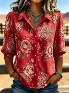 Women's Western Style Faith Shirt