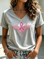 Women's Breast cancer awareness T-Shirt