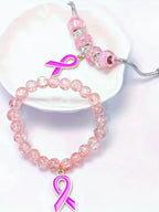 Breast Cancer Prevention And Control Propaganda Bracelet