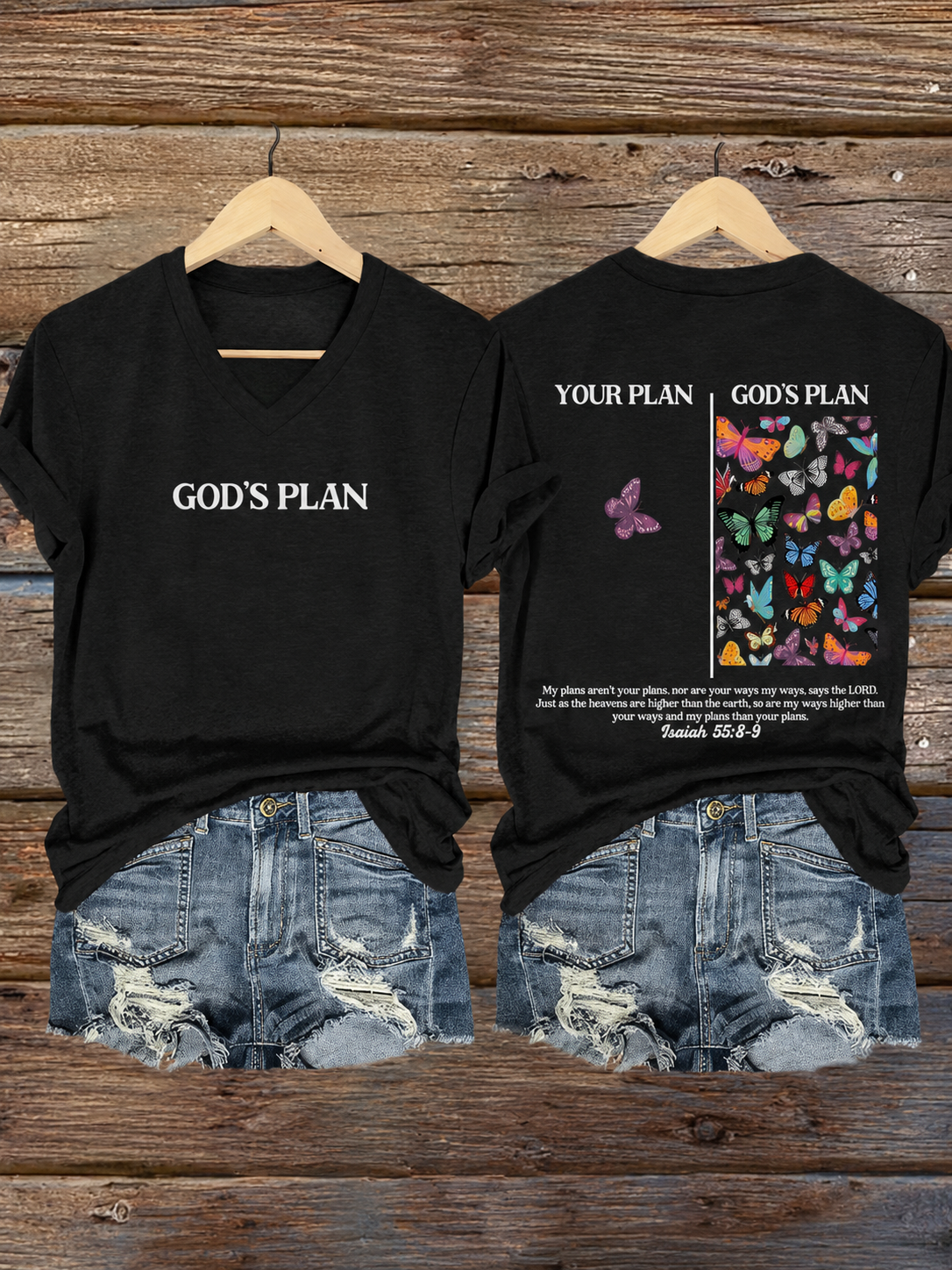 Women'S Faith Jesus Printed Casual T-Shirt