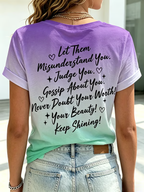 Women's Mental Health Let Thems Print T-shirt
