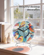 DIY Acrylic Puzzle Clock Kit - Birds in Harmony