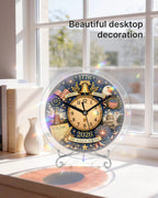 DIY Acrylic Puzzle Clock Kit - 250 Years Freedom