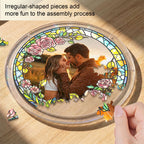 Personalized Acrylic Suncatcher - Forever love