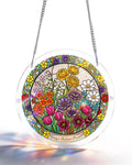 Acrylic Jigsaw Puzzle Suncatcher - Spring’s Radiant Promise